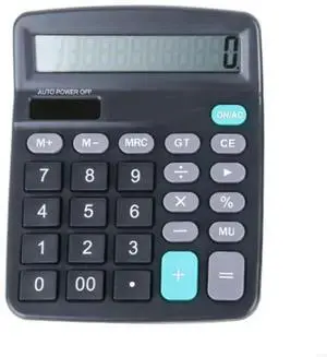 Big Buttons 12-Digit Standard Electronic Calculators SolarCalculator