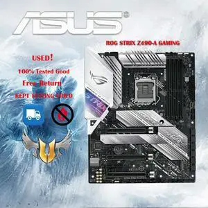 ROG STRIX Z490-A GAMING LGA 1200 (10th Gen) Z490 SATA 6Gb/s ATX Motherboard