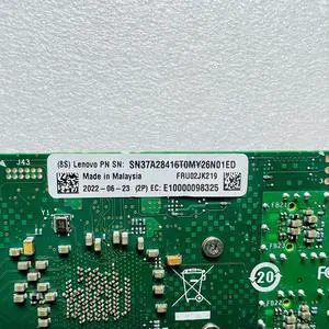 For E810-XVDA2 25G dual port 10G fiber optic network card supporting RDMA For 02JK219