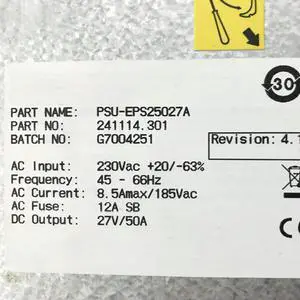 Power Module PSU-EPS25027A 27V 50A For ELTEK 241114.301