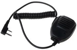 Radio Speaker Mic Microphone PTT for Portable Two Way Radio