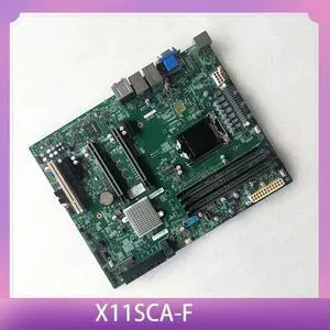 8th/9th Gen Core i3/i5/i7/i9 Xeon E-2100/E-2200 Series LGA-1151 DDR4 PCI-E 3.0 For S Motherboard X11SCA-F