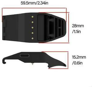 Charging Dock Adapter Compatibility with Dog Collar Models for TT15, TT10, G TT15x Support Type C Input