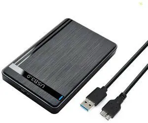 USB3.0 2.5 Inch Mobile HDD Case Box USB3.0 SSD Portable Hard Disk External Enclosure Box 2.5'' Dropshipping