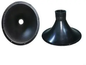 Horn Part Compact Size for Small Speaker Durable ABS Construction Materials 2PCS