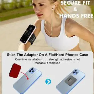 Universal Wrist Strap Armband Running Case Phone Holder Stand Removable