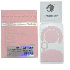 Esptiger Gaming Mouse Skates Ice Version Mouse Feet 1Pack Replacement for G X Superlight Mouse Mice Feet