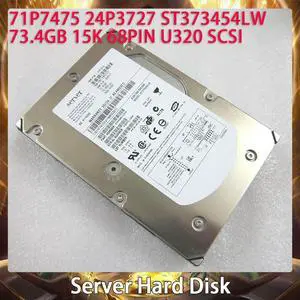 71P7475 24P3727 ST373454LW 73.4GB 15K 68PIN U320 SCSI Server Hard Disk 71P7475 24P3727 ST373454LW 73.4GB 15K 68PIN U320 SCSI Server Hard Disk