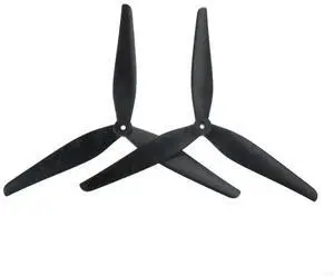 11x4.5x3 Propellers 11in 3 Paddles Leaf Propellers Excellent Control Flight Performances for Long-distanced FPVs