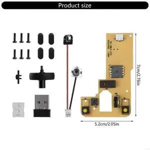 Advanced Wireless Mouse MH002 Components 3D Printing Creative Model Switching
