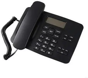 Corded Telephone Landline Telephone Big Button Landline Phones with Caller Identification for Front Desk Home Hotel