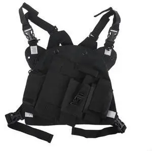 Multifunction Camping Harness with Adjustable Shoulder Strap for Walkie Talkie UV-5R UV-82 UV-9R