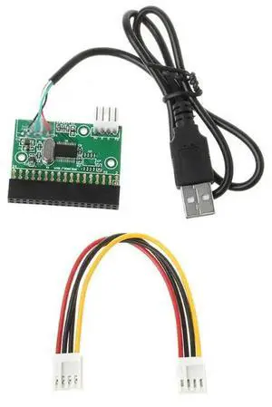 1.44MB 3.5\" USB Cable Adapter To 34Pin Floppy Drive Connector U Disk To Floppy Disk PCB Board