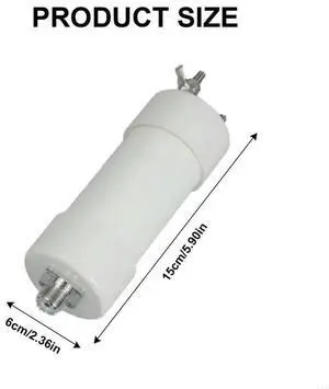 1:2 Balun 200W 1-56MHz Wire Antennas Shortwave Long 2:1 Balun Waterproof 1-56MHz NOX150