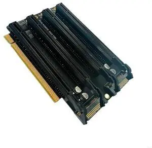PCIE3.0 x16 1 to 4 Expansion Card PCIe-Bifurcation x16 to X4X4X4X4 Power Supply Gen3 Split Card Splitter Card