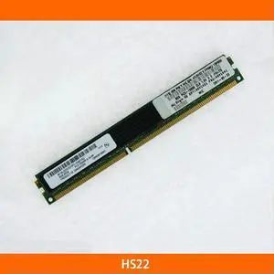 1PCS Server Memory For HS22 PC3-10600R 8G DDR3 1333 VLP DIMM 49Y1431 49Y1441 47J0152 Fully Tested