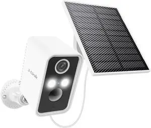 Solar Camera Outdoor Wireless, Battery Security Cameras with Solar Panel for Home Security, Motion Detection, Night Vision, Alexa, 2.4G Wi-Fi Only, Only Event Recording