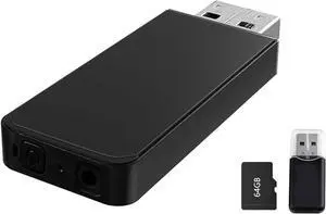 64GB Mini Camera 1080P Nanny Cam Security Cam Indoor Camera with Motion Detection for Indoor and Home, No WiFi