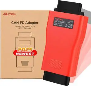 Autel CAN FD CANFD Adapter for GM MY2020 Vehicles, 2025 Compatible with Autel Scanner Diagnostic Scan Tool MaxiCOM MK808BT PRO MS906BT Maxisys Elite 908 Series Model W/CAN FD Protocol (100% Original)