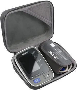 co2CREA Hard Case for OMRON 10 Series Upper Arm Blood Pressure Monitor Cuff BP785N / BP786 / BP786N, Portable Travel Case Replacement