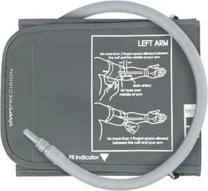 Blood Pressure Cuff Replacement - Compatible with Omron Series 5 & Most BP Monitors - Universal Cuff for Adults, Seniors & Elderly (Large)