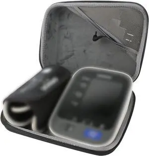 co2CREA Hard Case for OMRON 7 Series Upper Arm Blood Pressure Monitor BP760 BP761 BP761-M, Portable Travel Case Replacement