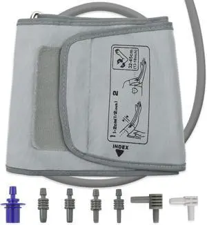 Y003L1 Large Replacement Blood Pressure Cuff, 13-18inch BP Cuff Compatible with Omron H-CL24 BP5100 BP5250 BP5450 BP7100 BP5350 BP7350 BP7250 BP Monitor, fit for Big Arms BP Checks