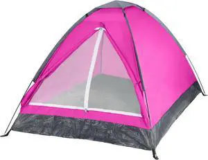2 Person Camping Tent with Rain Fly and Carrying Bag - Lightweight Outdoor Pop Up Tents for Camping Essentials, Music Festivals, Backpacking, Hiking, or Beach Shelter by Wakeman Outdoors 2 Person Camping Tent with Rain Fly and Carrying Bag - Lightweight Outdoor Pop Up Tents for Camping Essentials, Music Festivals, Backpacking, Hiking, or Beach Shelter by Wakeman Outdoors