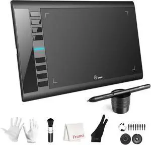 UGEE M708 Drawing Tablet, 10x6 inch Large Space for Digital Drawing UGEE M708 Drawing Tablet, 10x6 inch Large Space for Digital Drawing