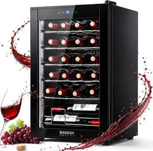 BODEGA COOLER 24 Bottle Wine Cooler, Wine Fridge for Office, Kitchen & Bar BODEGA COOLER 24 Bottle Wine Cooler, Wine Fridge for Office, Kitchen & Bar