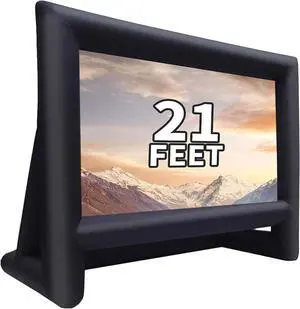 GYUEM 21 feet Inflatable Outdoor Projector Movie Screen GYUEM 21 feet Inflatable Outdoor Projector Movie Screen