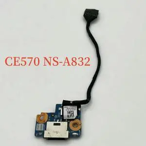 CE570 NS-A832 For E570 E575 Laptop  Board Card Jack Plug Power Connector Charging Port Cable Fully Work