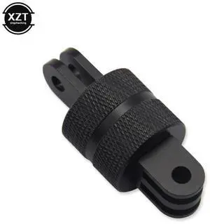 Universal 360 Degree Swivel Rotating Aluminium Tripod Mount Adapter Head Pivot Arm Connector for Gopro hero6/5/4 Cam Accessory