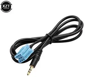 AUX Audio Input Cable Adaptor For MP3 3.5mm Jack For VW Golf Passat B5 Bora Polo Blaupunkt