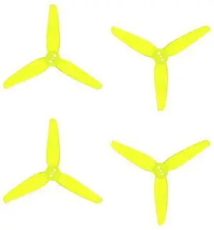 T3X1.8X3-1.5MM 3-Blade Propeller PC Prop For 3-Inch RC Plane FPV Drone DIY Accessory
