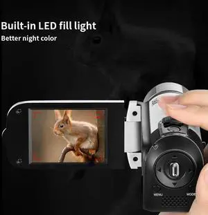 Digital Camera LED Light Digital Camera Digital Camera For Vlog Travel Camera Hiking