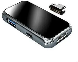 3 in 1 USB Type C Dock Station to for HDMI + USB3.0 PD Hub Adapter for La