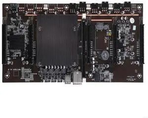 X79-H61 Mining Motherboard A 2011 CPU Socket 5 PCI-E for Express 3.0 X8 Slots Support 3060 GPU DDR3 Memory Slot for Mi