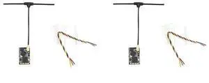 2X ELRS Nano 2.4G Receiver Expresslrs Long Range Receiver For RC FPV Traversing Drones Parts