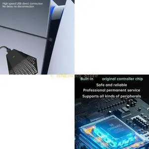 Game Controller Keyboard Mouse Converter Bluetooth-compatible Adapter for Game