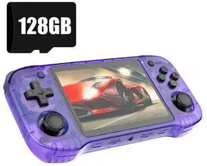 R46H 4.2" Screen Handheld Retro Game Console 128G 20000+ Games Portable Video Player 10+ Emulators Gamepad Support