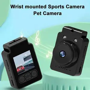 2K Mini Camera Light Video Recording Outdoor Sport Camcorder DVR Strap Style Body Cam Electronic Anti Shake Pet Camera