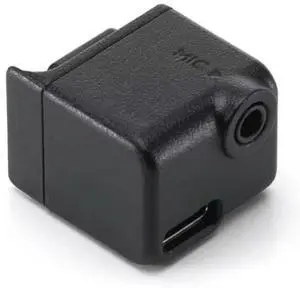 Professional 3.5Mm Microphone Adapter With Type-C Power Supply For Action 4 Camera 3.5Mm Mic Input Accessory