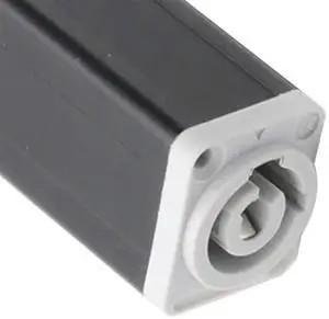 20X LED Powercon AC Coupler Adapter Extender Connector Speakon Panel Mount Straight Adapter Blue To White