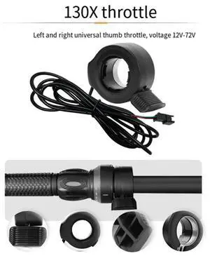 24V 36V 48V 30A Brushless Controller T5S Meter LCD Display+130X Throttle Kit For Electric Scooter E-Bike Repair Kit