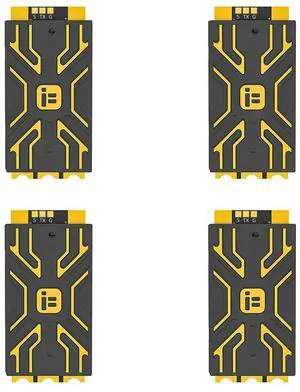 4X For Iflight BLITZ E80 Single 32Bit ESC 2-8S LIPO ESC Board With CNC Alum Cover For RC FPV Racing Drone
