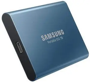 SAMSUNG T5 Portable SSD 500GB - Up to 540MB/s - USB 3.1 External Solid State Drive, Blue (MU-PA500B/AM) SAMSUNG T5 Portable SSD 500GB - Up to 540MB/s - USB 3.1 External Solid State Drive, Blue (MU-PA500B/AM)