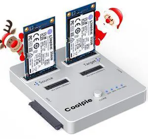 Coolpie CR311 3-in-1 SSD Cloner, USB3.2 Gen2*2 M.2 Reader, Supports M.2 NVMe/SATA, SATA 2.5''/3.5'' HDD Coolpie CR311 3-in-1 SSD Cloner, USB3.2 Gen2*2 M.2 Reader, Supports M.2 NVMe/SATA, SATA 2.5''/3.5'' HDD