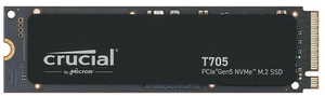 Crucial T705 PCIe Gen5 NVMe 1TB SSD, Up to 13,600MB/s, TLC NAND, Intel & Ryzen Compatible, for Hardcore Gaming & High-Speed Storage, Solid State Drive, Includes 1Mo Adobe CC CT1000T705SSD3 Crucial T705 PCIe Gen5 NVMe 1TB SSD, Up to 13,600MB/s, TLC NAND, Intel & Ryzen Compatible, for Hardcore Gaming & High-Speed Storage, Solid State Drive, Includes 1Mo Adobe CC CT1000T705SSD3