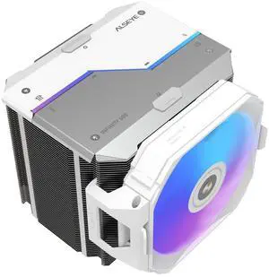 ALSEYE i600 Dual Tower CPU Air Cooler 260W TDP 6 Heat Pipes ARGB Lighting Sync Compatible with Intel LGA 115X/1200/1700/1851 & AMD AM4/AM5 Dual Silent PWM Fans (White) ALSEYE i600 Dual Tower CPU Air Cooler 260W TDP 6 Heat Pipes ARGB Lighting Sync Compatible with Intel LGA 115X/1200/1700/1851 & AMD AM4/AM5 Dual Silent PWM Fans (White)